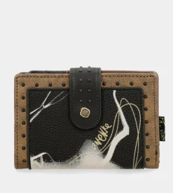 Anekke Nature Shodo Black Flexible Rfid Wallet Online