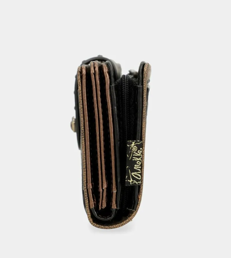 Anekke Nature Shodo Black Flexible Rfid Wallet Online
