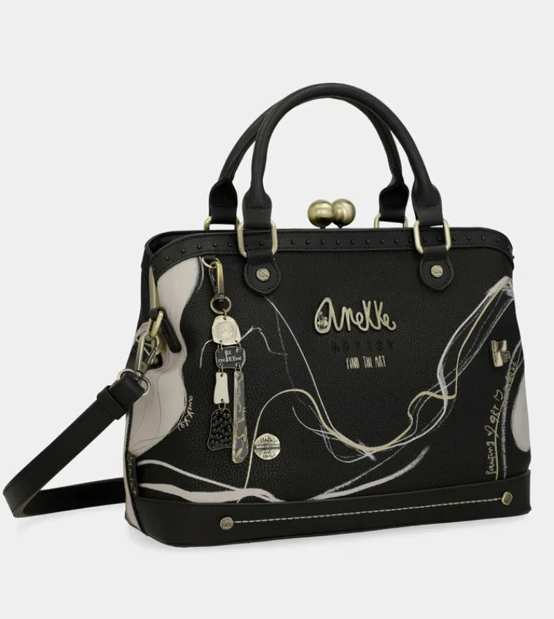 Anekke Nature Shodo Black Nozzle Purse Outlet