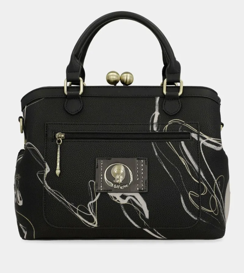 Anekke Nature Shodo Black Nozzle Purse Outlet
