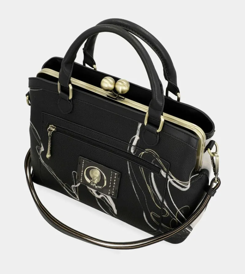 Anekke Nature Shodo Black Nozzle Purse Outlet