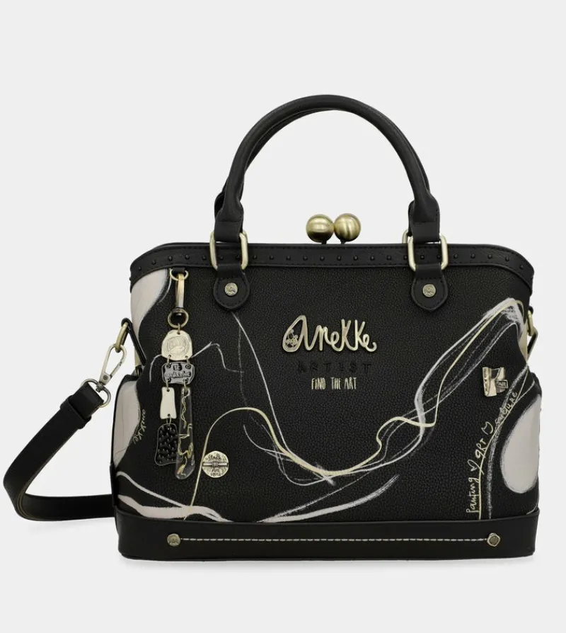 Anekke Nature Shodo Black Nozzle Purse Outlet