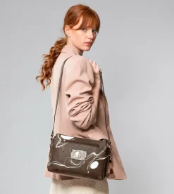 Anekke Nature Shodo Brown 3 Compartment Messenger Bag Brown Best