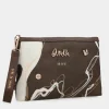 Anekke Nature Shodo Brown Clutch Bag Clearance