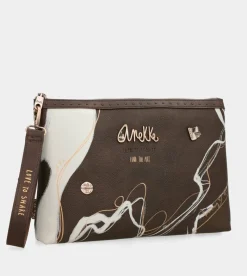 Anekke Nature Shodo Brown Clutch Bag Clearance