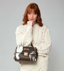 Anekke Nature Shodo Brown Flap Bag Shop