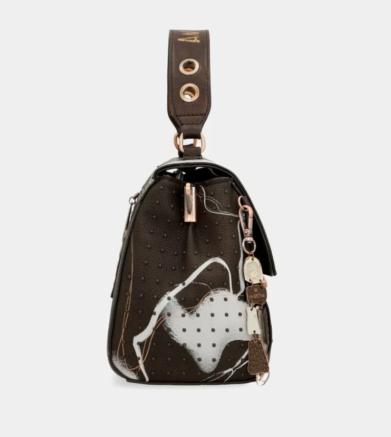 Anekke Nature Shodo Brown Flap Bag Shop