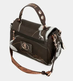 Anekke Nature Shodo Brown Flap Bag Shop