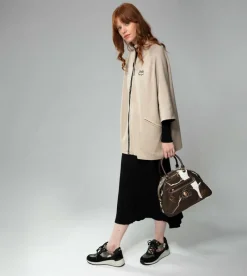 Anekke Nature Shodo Brown 2-Handle Shoulder Bag Flash Sale