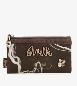 Anekke Nature Shodo Brown Rfid Flexi Wallet Brown Discount