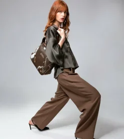 Anekke Nature Shodo Brown Shoulder Bag Cheap