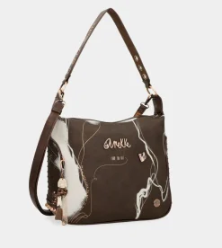 Anekke Nature Shodo Brown Shoulder Bag Cheap