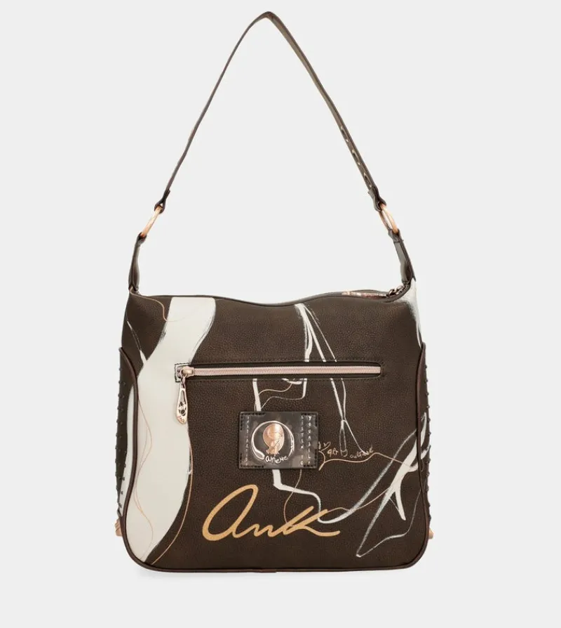 Anekke Nature Shodo Brown Shoulder Bag Cheap