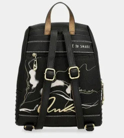 Anekke Nature Shodo Large Black Backpack Fashion