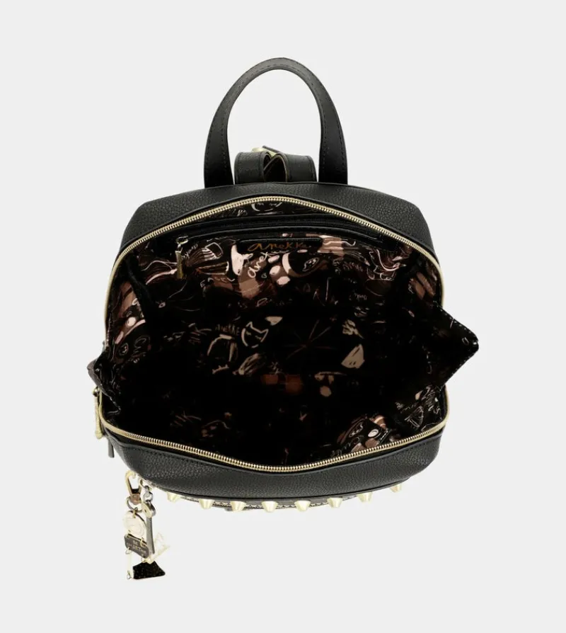 Anekke Nature Shodo Large Black Backpack Fashion