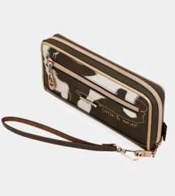 Anekke Nature Shodo Large Brown Rfid Wallet Clearance