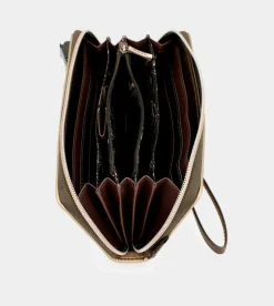 Anekke Nature Shodo Large Brown Rfid Wallet Clearance