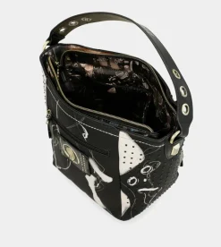 Anekke Nature Shodo Medium Black Handbag Flash Sale