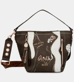 Anekke Nature Shodo Medium Brown Handbag Best