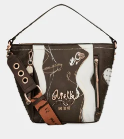 Anekke Nature Shodo Medium Brown Handbag Best