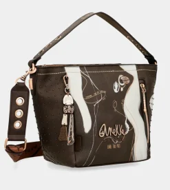 Anekke Nature Shodo Medium Brown Handbag Best