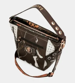 Anekke Nature Shodo Medium Brown Handbag Best