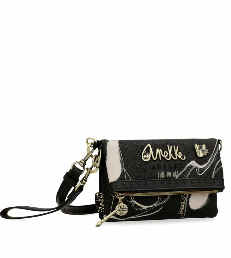 Anekke Nature Shodo Small Black Messenger Bag Online