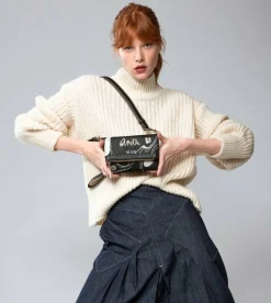 Anekke Nature Shodo Small Black Messenger Bag Online
