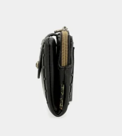 Anekke Nature Shodo Small Black Rfid Wallet Hot