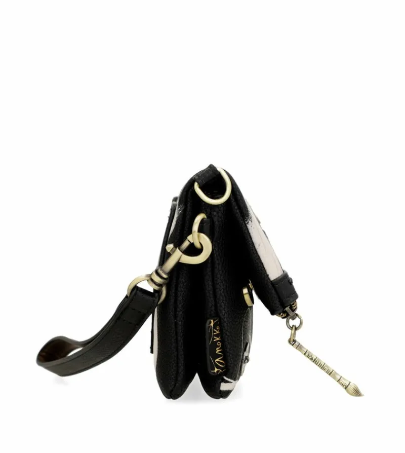 Anekke Nature Shodo Small Black Messenger Bag Online