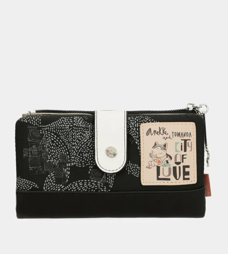 Anekke Nature Sixties Large Rfid Wallet Cheap