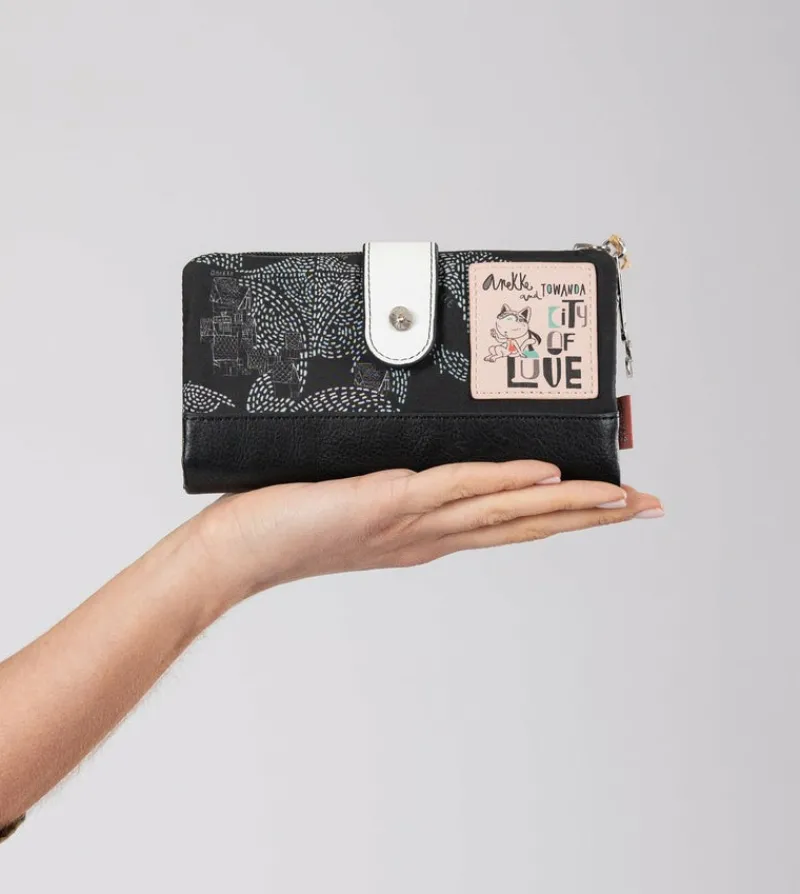Anekke Nature Sixties Large Rfid Wallet Cheap