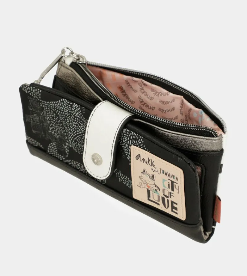 Anekke Nature Sixties Large Rfid Wallet Cheap