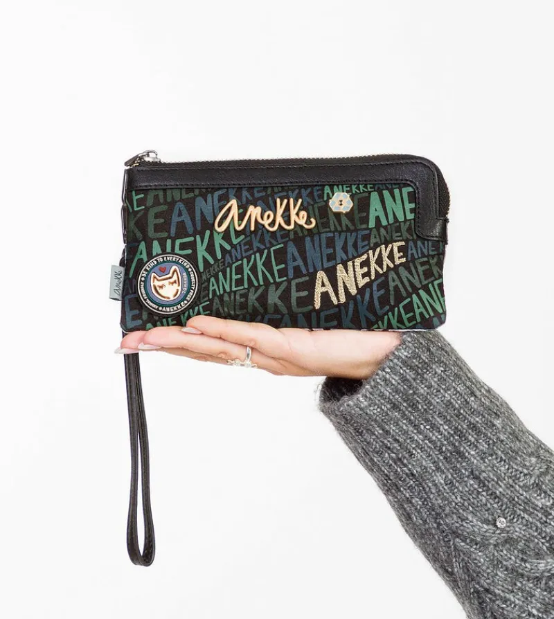 Anekke Nature Woods Coin Purse With Hand Strap Shop