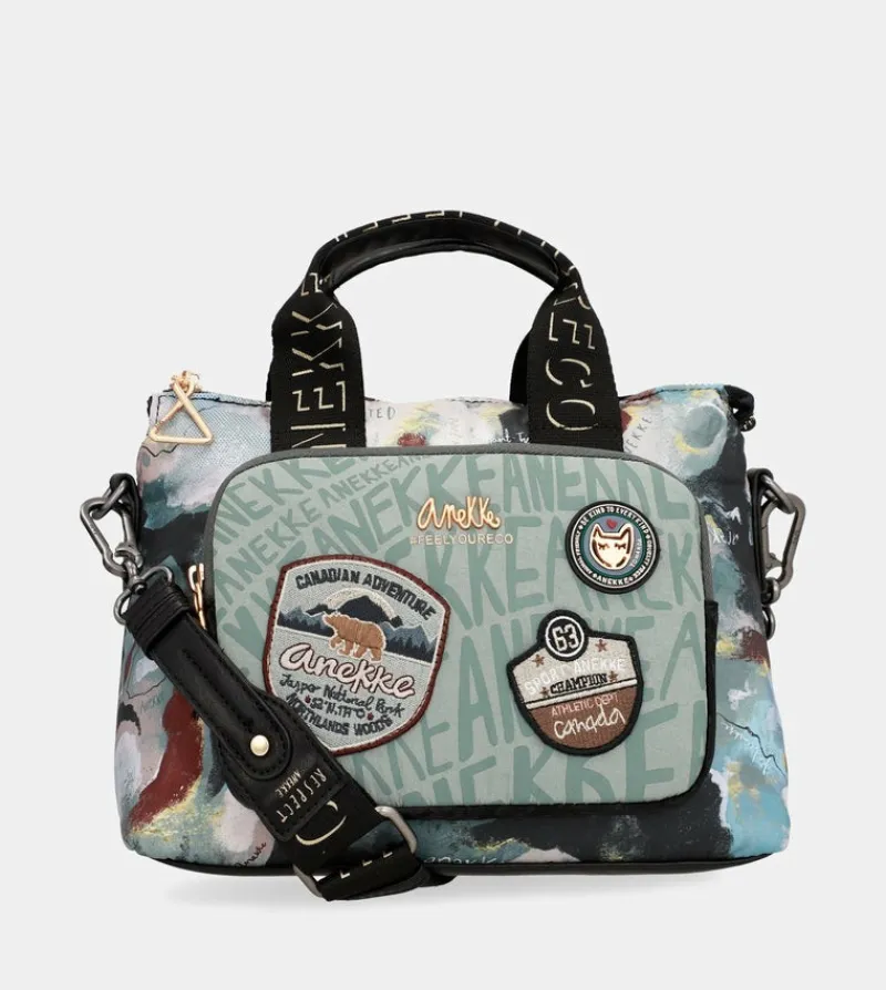 Anekke Nature Woods Tote Bag With Pocket Discount