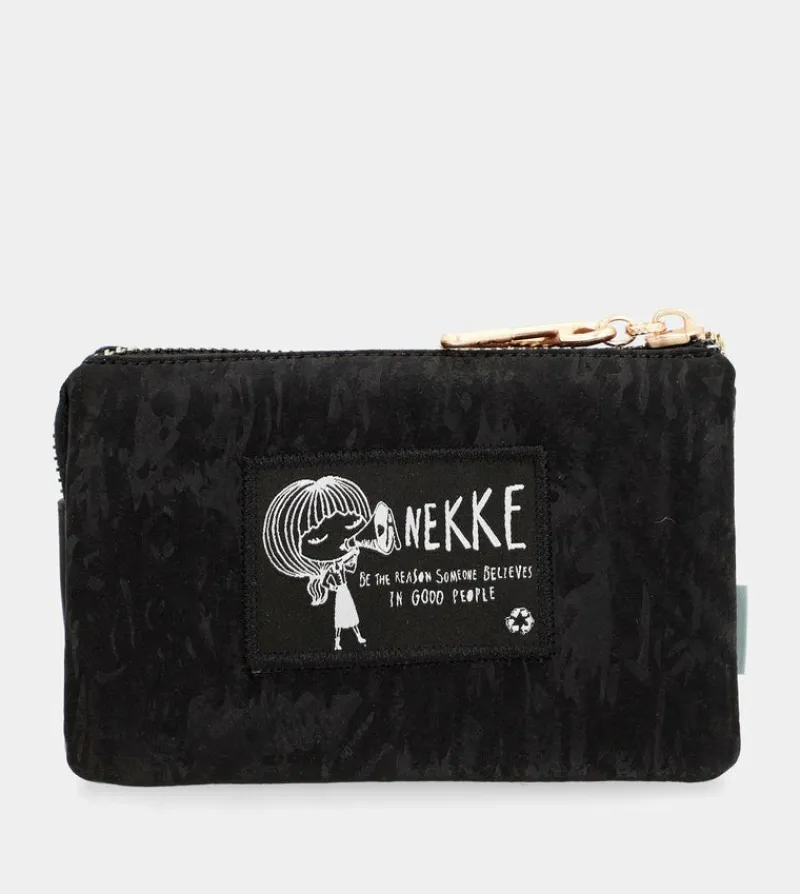 Anekke Nature Woods Triple Compartment Coin Purse Best