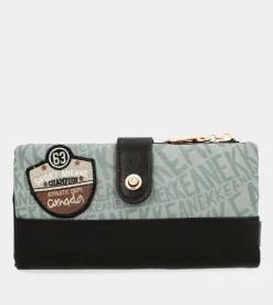 Anekke Nature Woods Wallet With Removable Card Holder Clearance