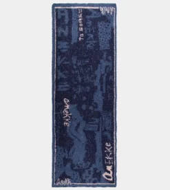 Anekke Navy Blue Contemporary Scarf. Discount
