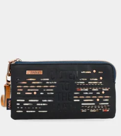 Anekke Navy Blue Rfid Wallet Nature Pachamama New