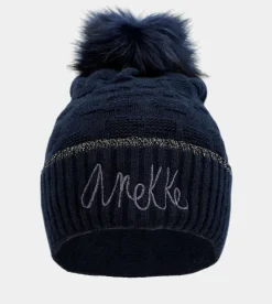 Anekke Navy Blue Shodo Wool Hat Clearance