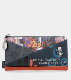 Anekke Origami Large Flexible Rfid Wallet Hot