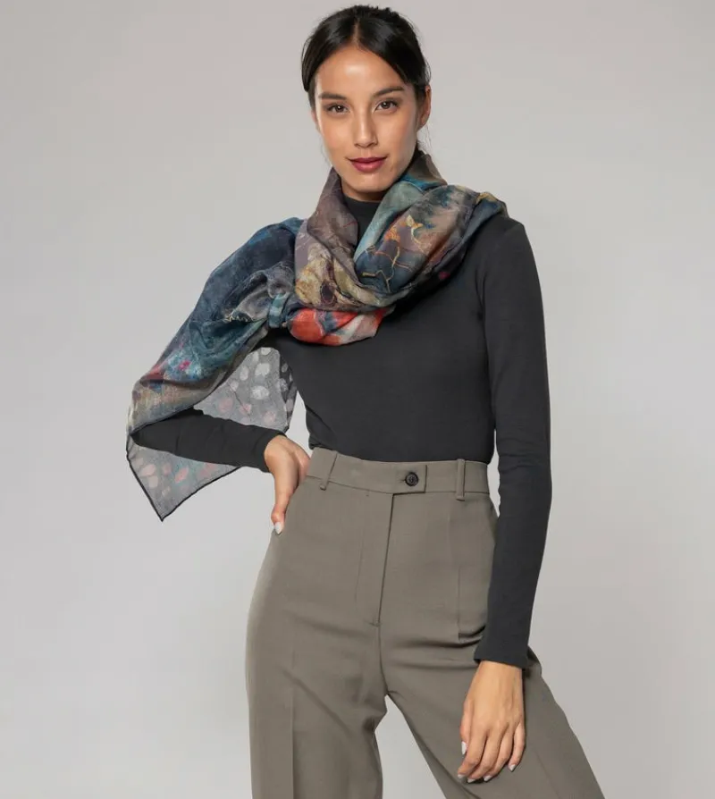 Anekke Palette Reddish Scarf Store