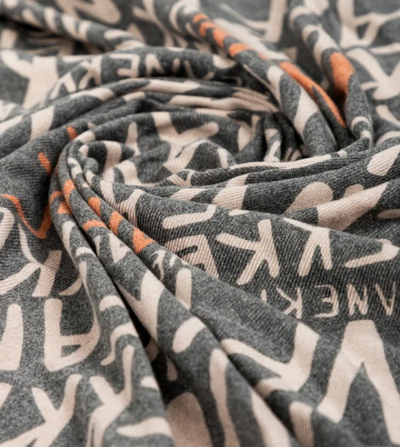 Anekke Pashmina Logo Brown Hot