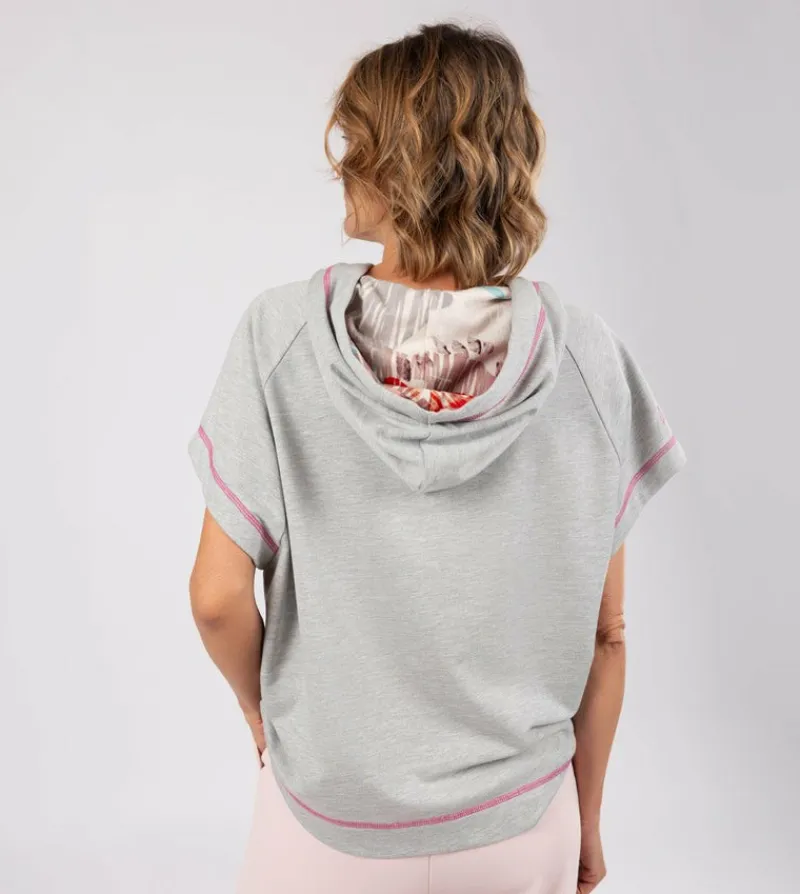 Anekke Passion Grey Sleeveless Sweatshirt Best Sale