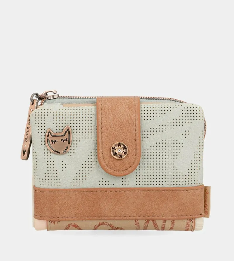 Anekke Passion Rfid Flexible Small Wallet Fashion