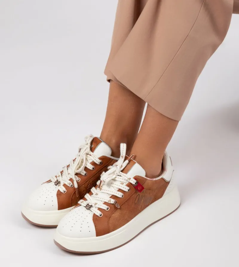 Anekke Peace & Love Brown Sneakers Shop