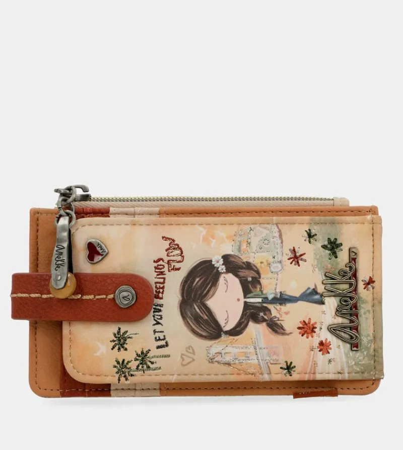 Anekke Peace & Love Camel Rfid Card Holder Shop