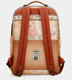 Anekke Peace & Love Camel School Backpack Best Sale
