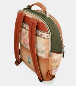 Anekke Peace & Love Camel School Backpack Best Sale