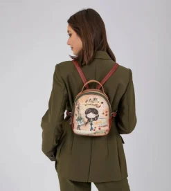 Anekke Peace & Love Camel Small Backpack Online